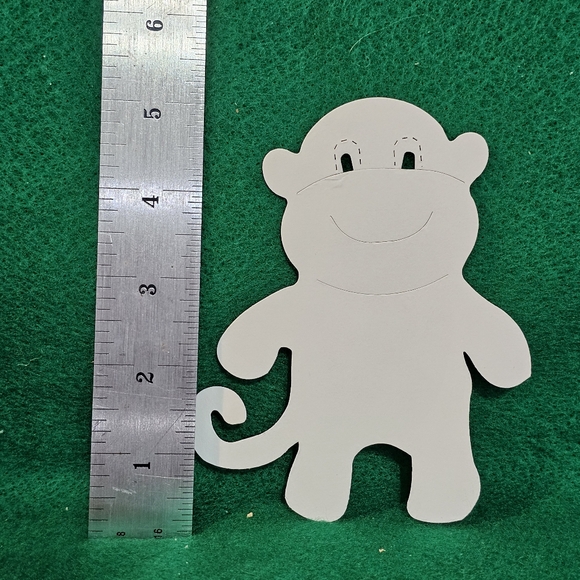 Sizzix Bigz Die Animal Dress Ups Monkey #655438 - Picture 8 of 11